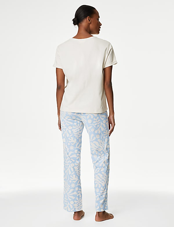 Pure Cotton Printed Pyjama Set