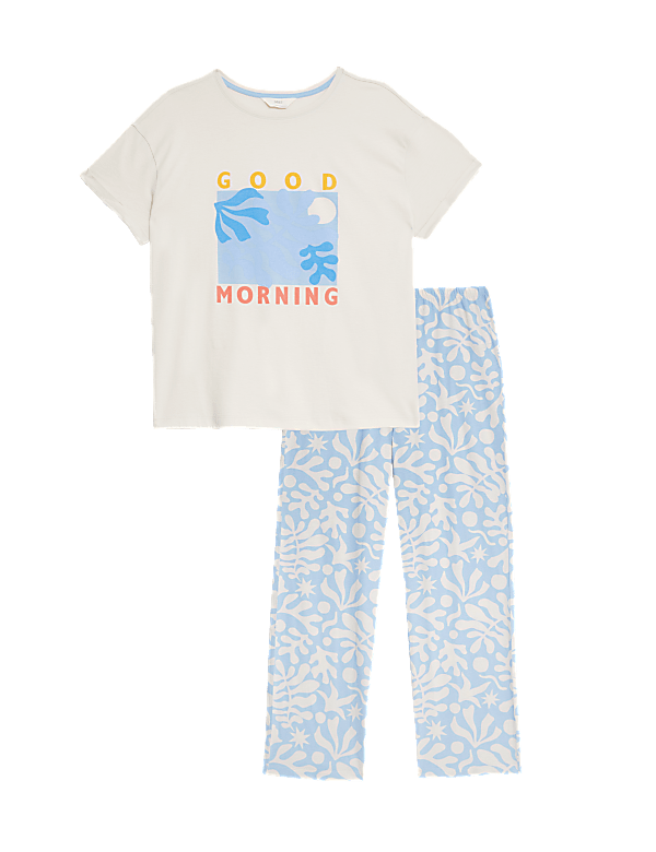 Pure Cotton Printed Pyjama Set