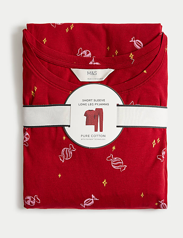 Pure Cotton Printed Pyjama Set
