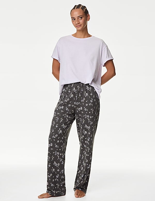 Pure Cotton Printed Pyjama Set