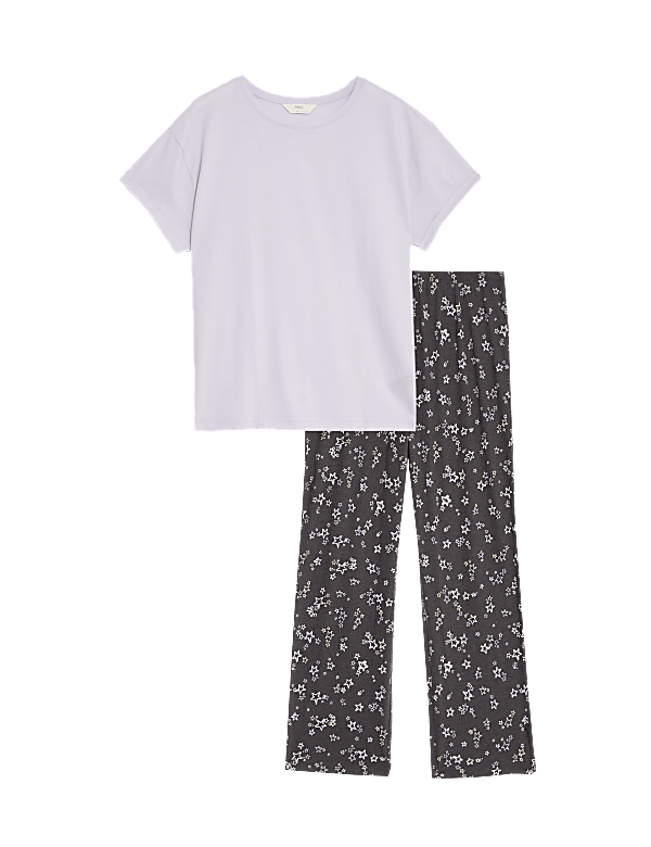 Pure Cotton Printed Pyjama Set