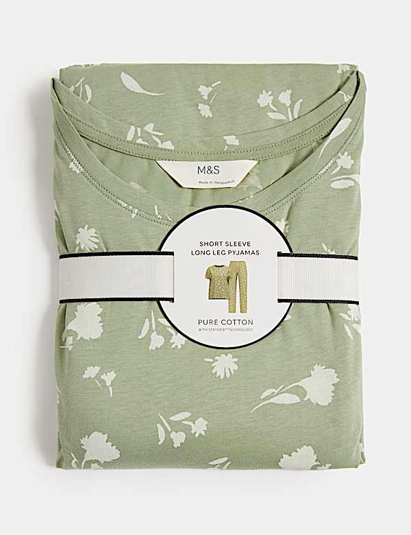 Pure Cotton Printed Pyjama Set