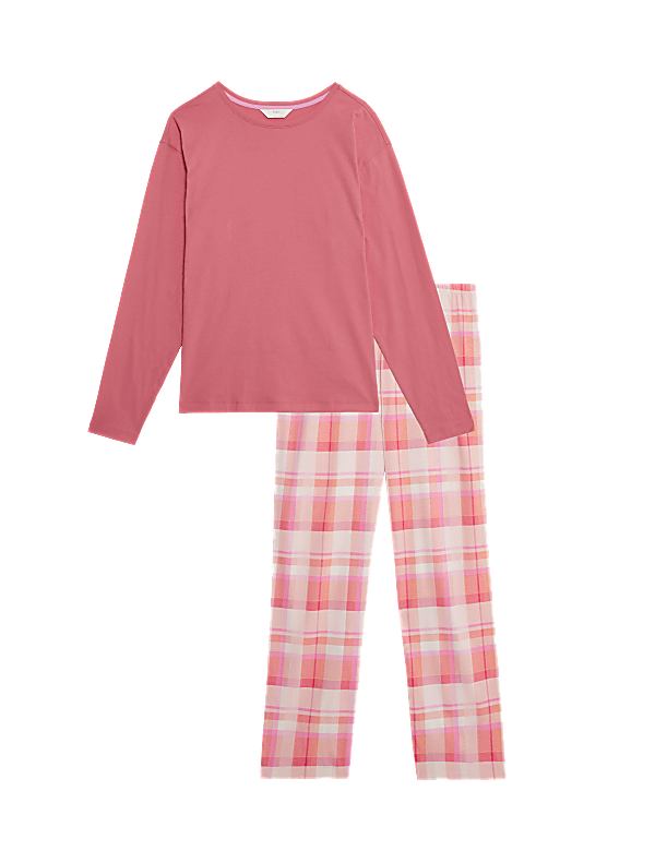 Pure Cotton Heart Print Pyjama Set