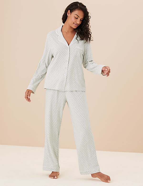Cotton Modal Rever Pyjama Set
