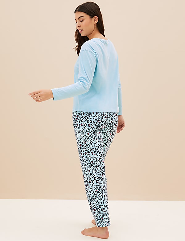 Pure Cotton Weekend Slogan Pyjama Set