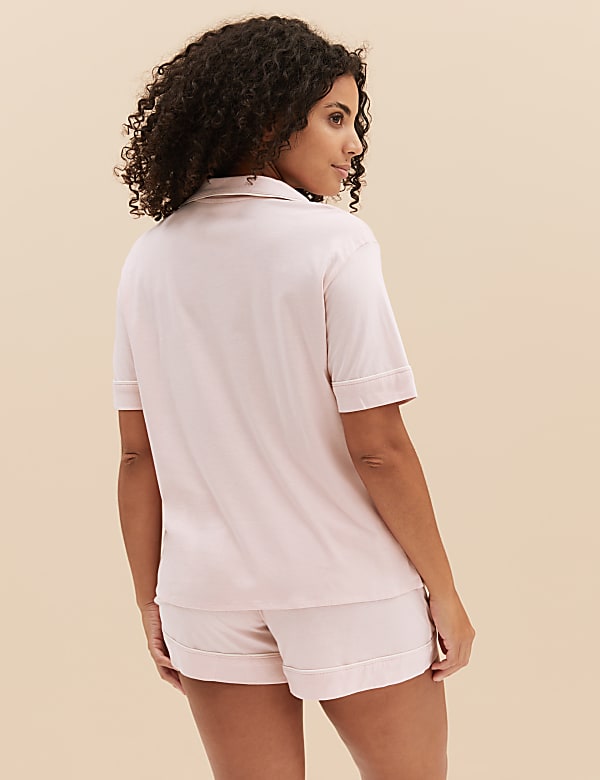 Cotton Modal Rever Shortie Set