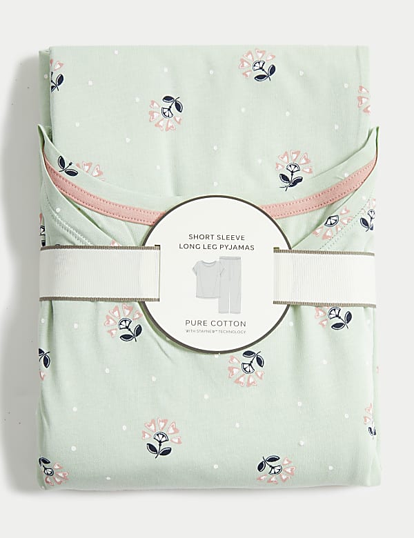 Pure Cotton Floral Pyjama Set