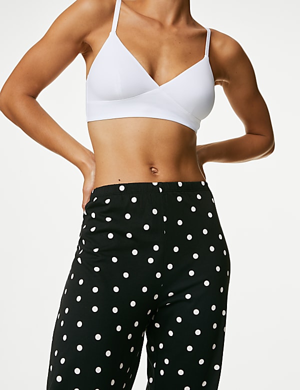 Pure Cotton Polka Dot Pyjama Set