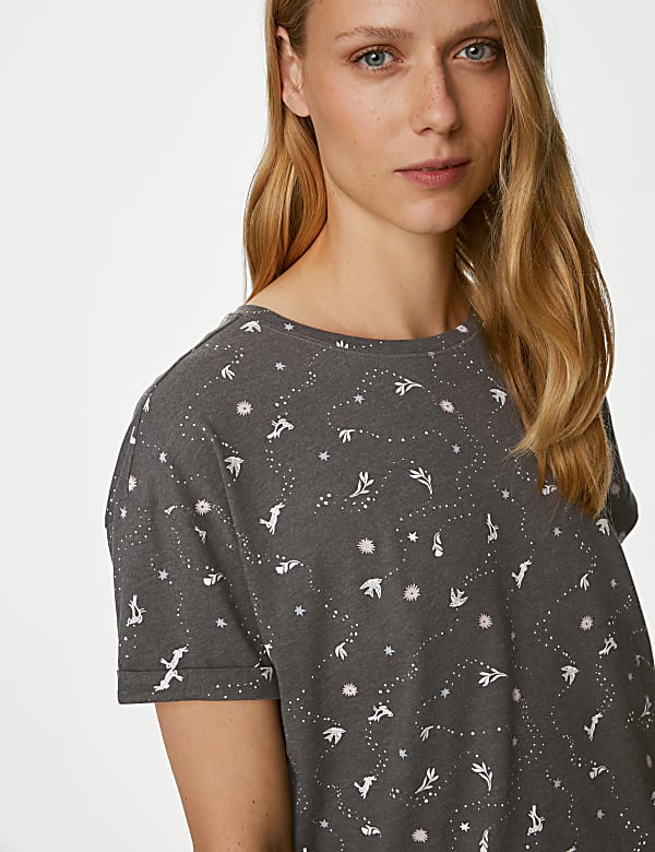 Cotton Rich Dove Print Pyjama Set
