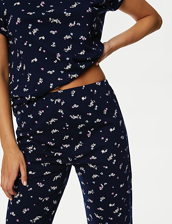 Pure Cotton Floral Pyjama Set