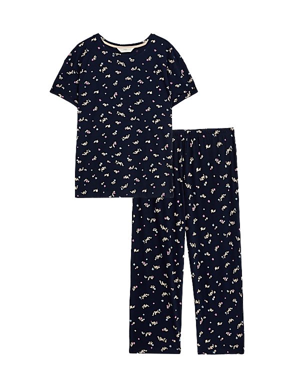 Pure Cotton Floral Pyjama Set