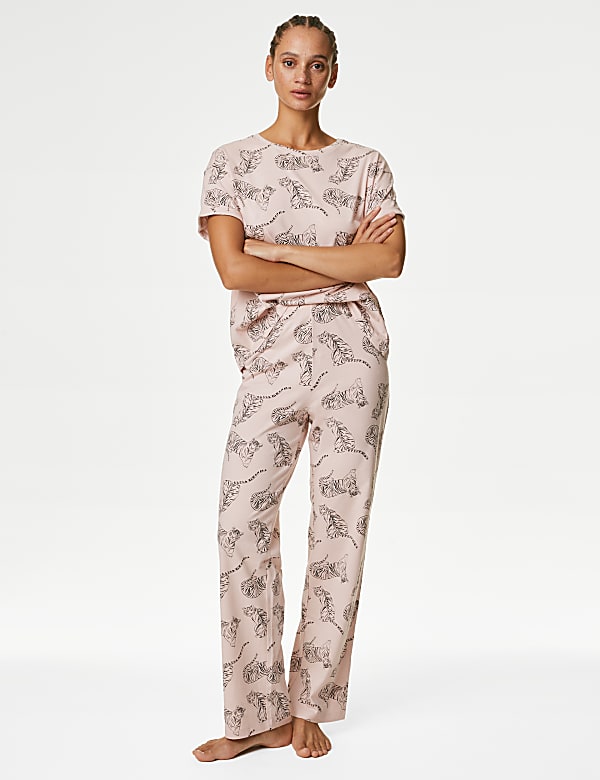Tiger print pyjamas best sale