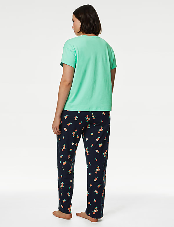 Pure Cotton Printed Pyjama Set