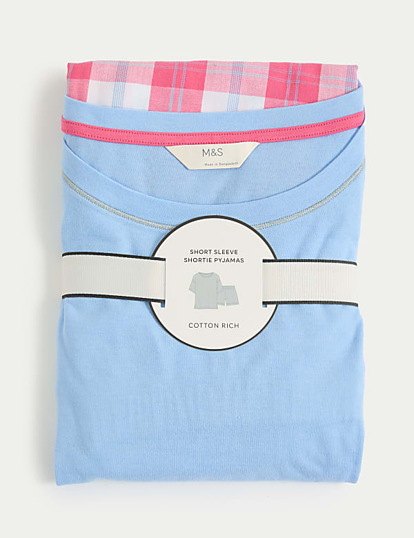Cotton Rich Printed Shortie Set