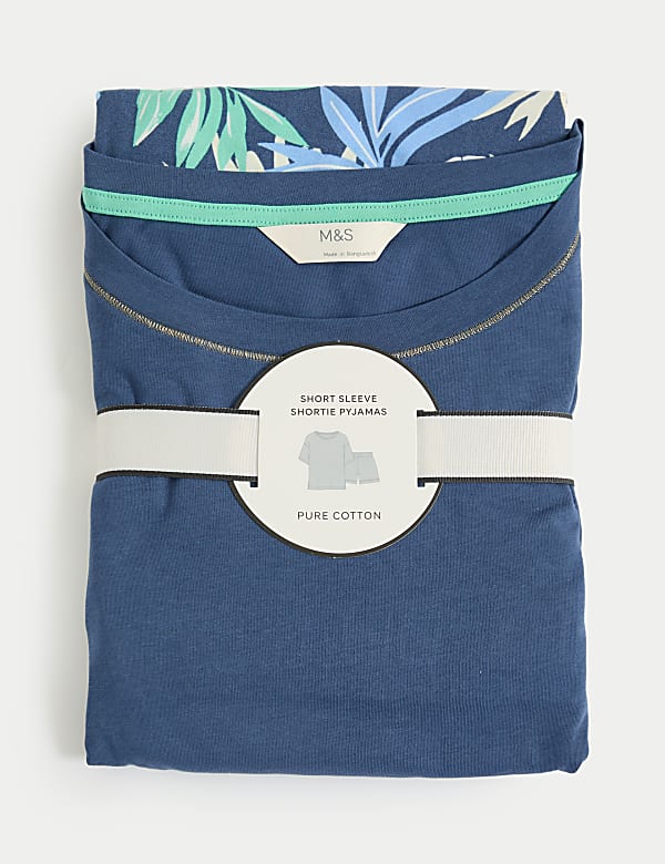 Cotton Rich Printed Shortie Set