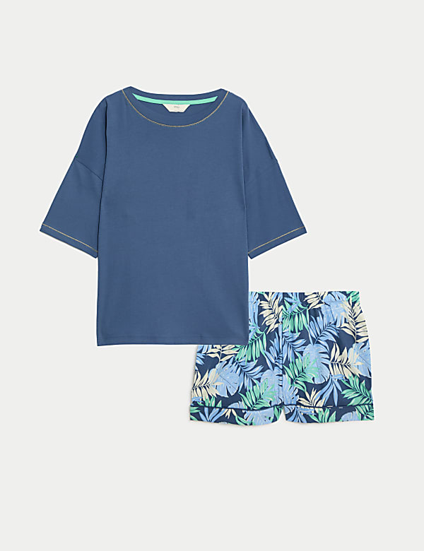 Cotton Rich Printed Shortie Set