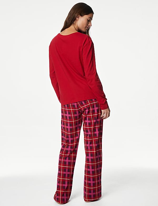 Cotton Rich Print Pyjama Set