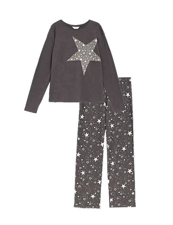 Cotton Rich Print Pyjama Set