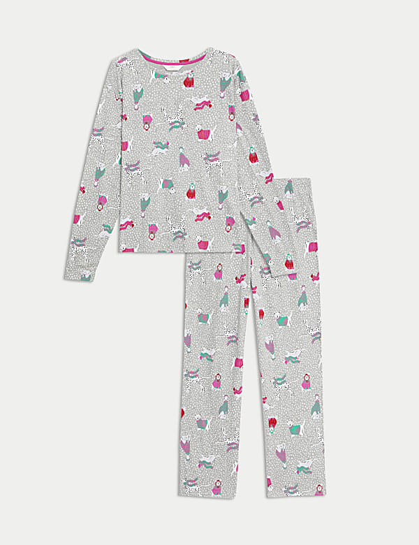Cotton Rich Print Pyjama Set - NL