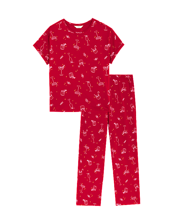 Pure Cotton Print Pyjama Set