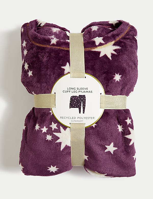 Fleece Printed Pyjama Set