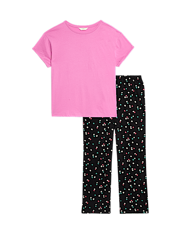 Pure Cotton Printed Pyjama Set