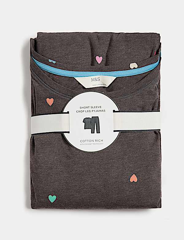 Cotton Rich Printed Pyjama Set
