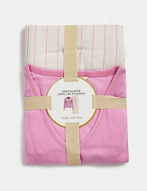Pure Cotton Striped Pyjama Set
