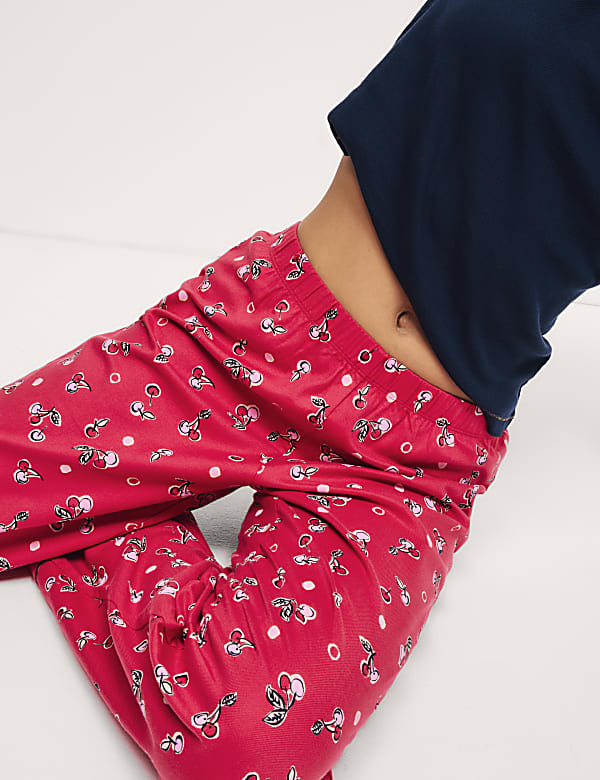 Set Piyama Bermotif Katun Murni - ID