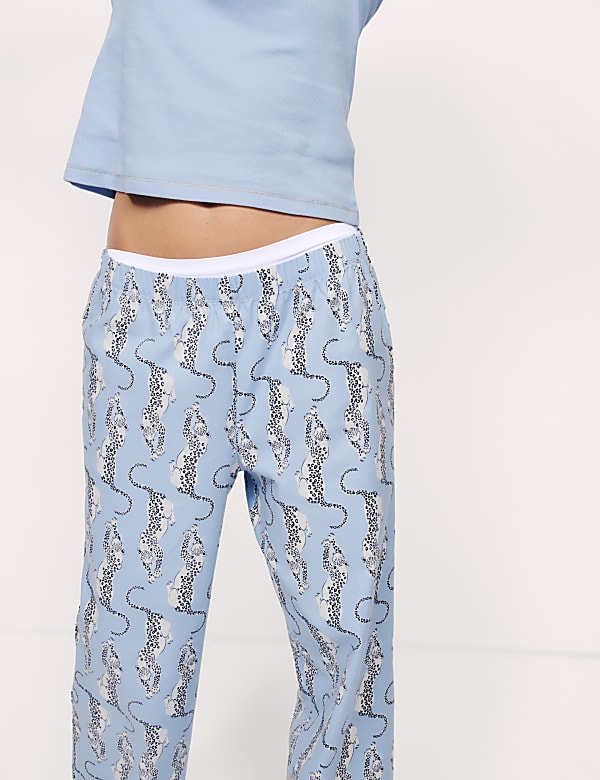 Pure Cotton Printed Pyjama Set