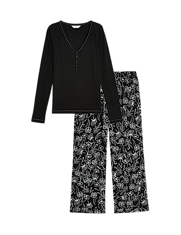 Pure Cotton Printed Pyjama Set