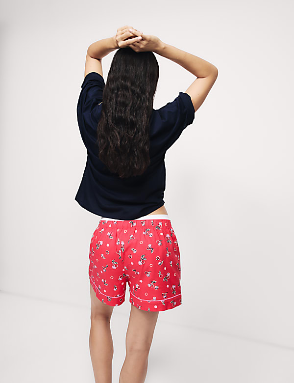 Pure Cotton Printed Shortie Set