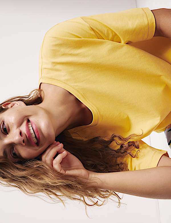 Ensemble shorty en coton avec imprimé - FR