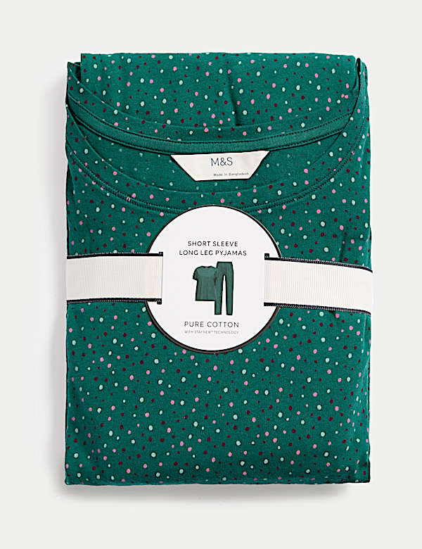 Cotton Rich Printed Pyjama Set