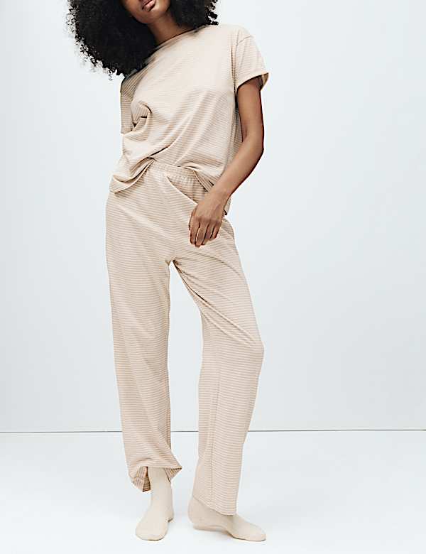 Cotton Rich Printed Pyjama Set