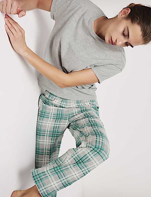 Cotton Rich Printed Pyjama Set