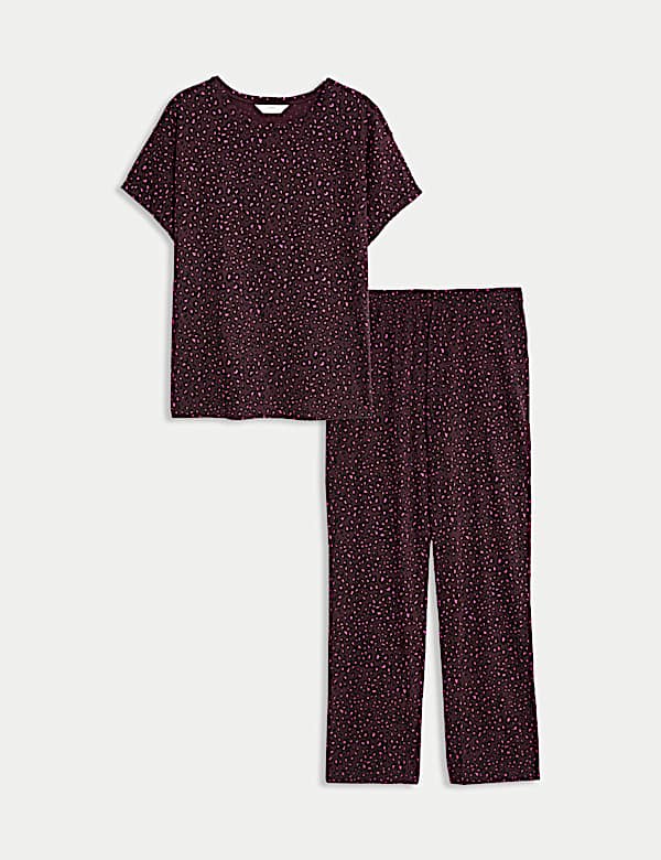 Cotton Rich Printed Pyjama Set - KG