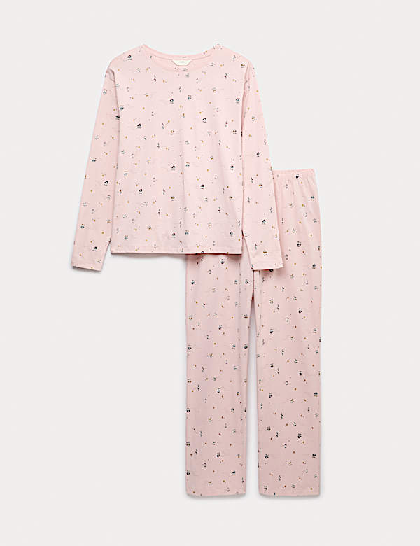 Pure Cotton Printed Pyjama Set - US