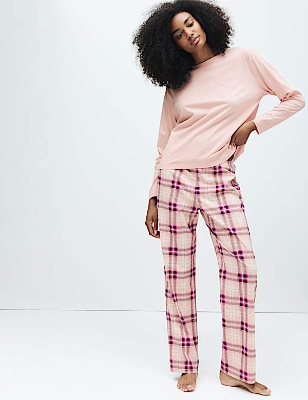 Pure Cotton Printed Pyjama Set