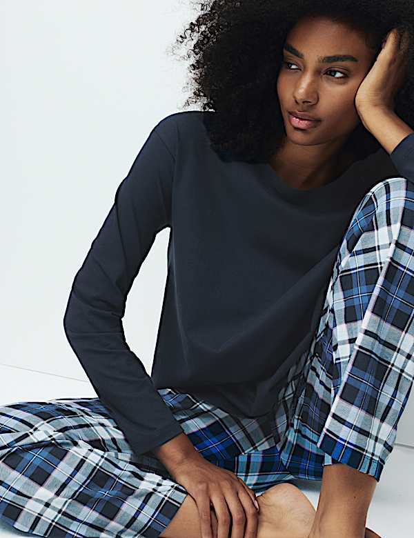 Pure Cotton Printed Pyjama Set