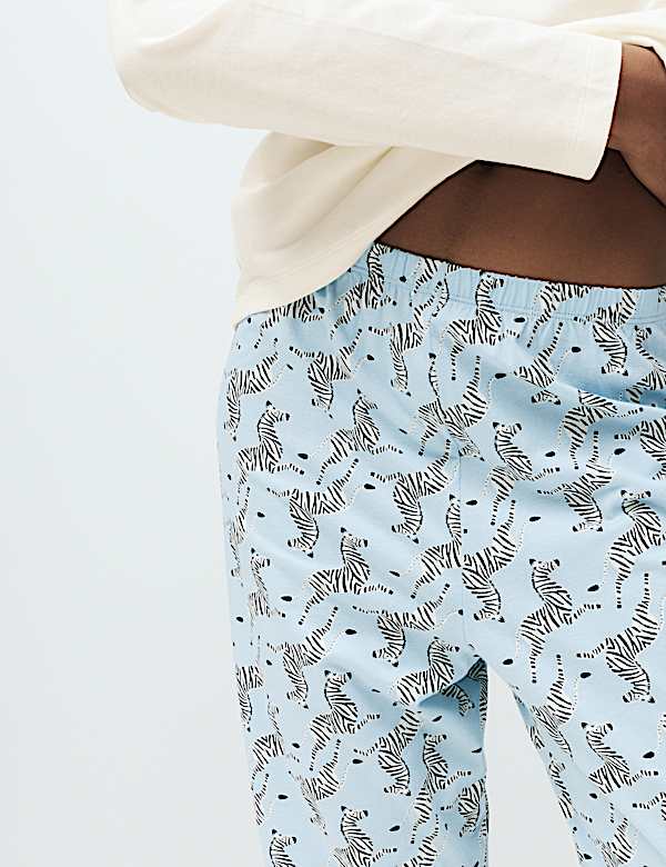 Pure Cotton Printed Pyjama Set
