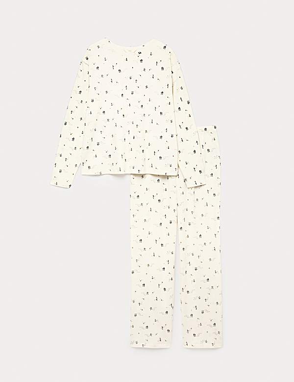 Pure Cotton Printed Pyjama Set - US