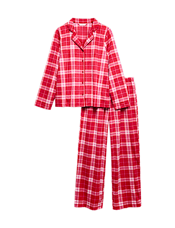 Printed Fleece Pyjama Set