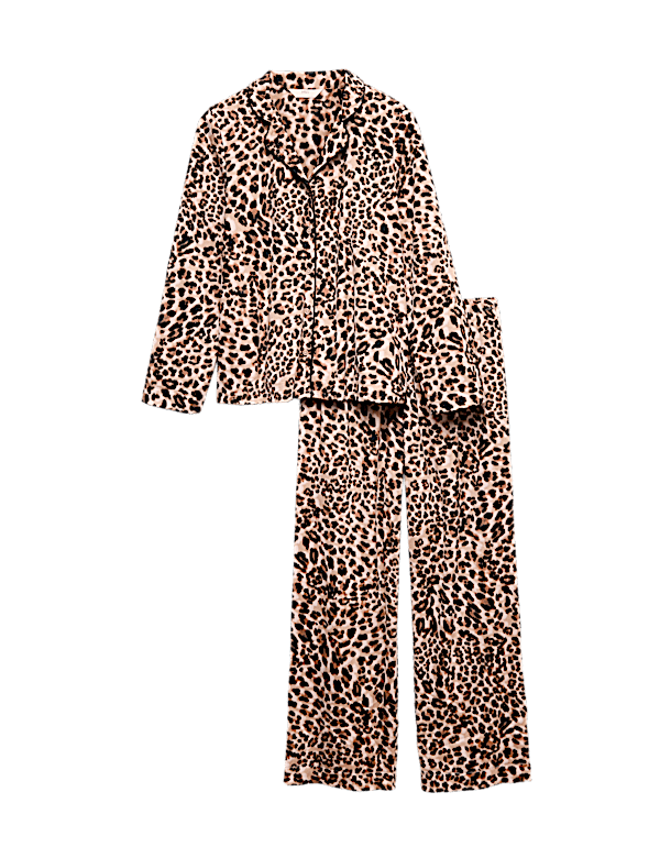Printed Fleece Pyjama Set