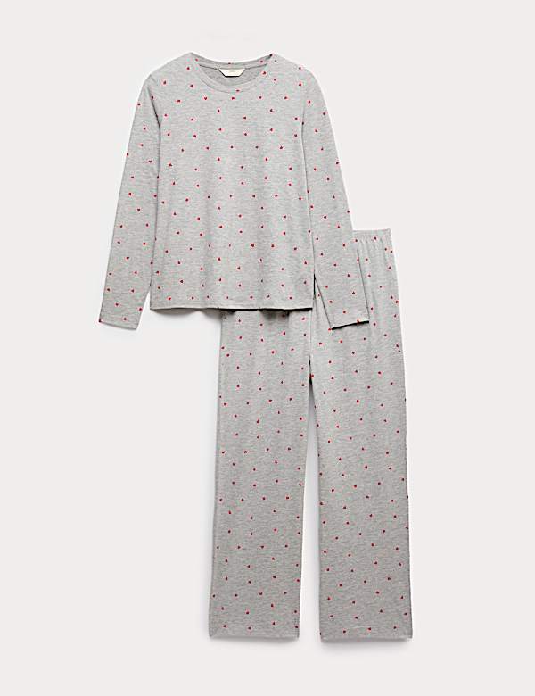 Pure Cotton Printed Pyjama Set - AL