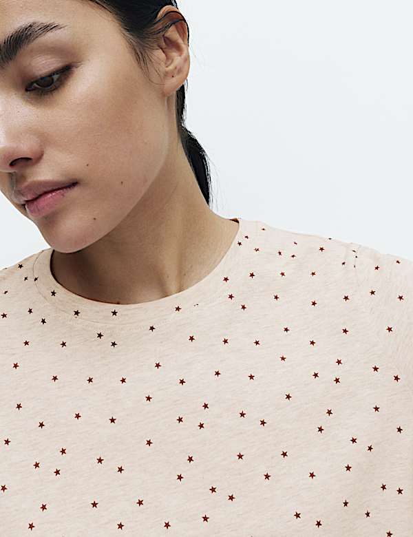 Pure Cotton Printed Pyjama Set - AL