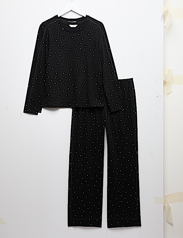 Pure Cotton Printed Pyjama Set