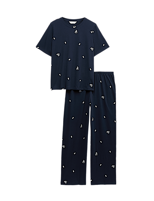 Pure Cotton Printed Pyjama Set