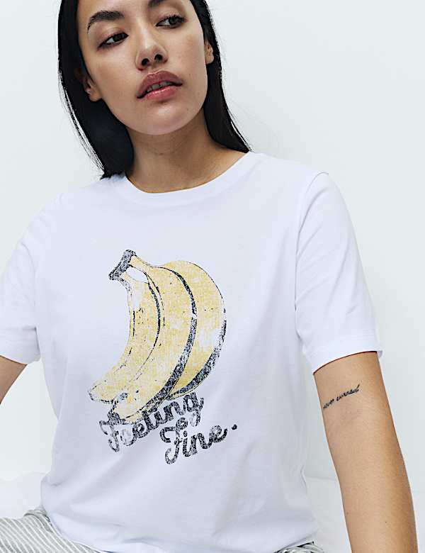 Pure Cotton Printed Pyjama Set