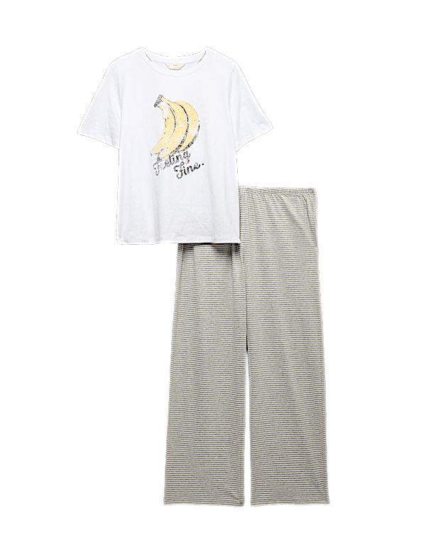 Pure Cotton Printed Pyjama Set